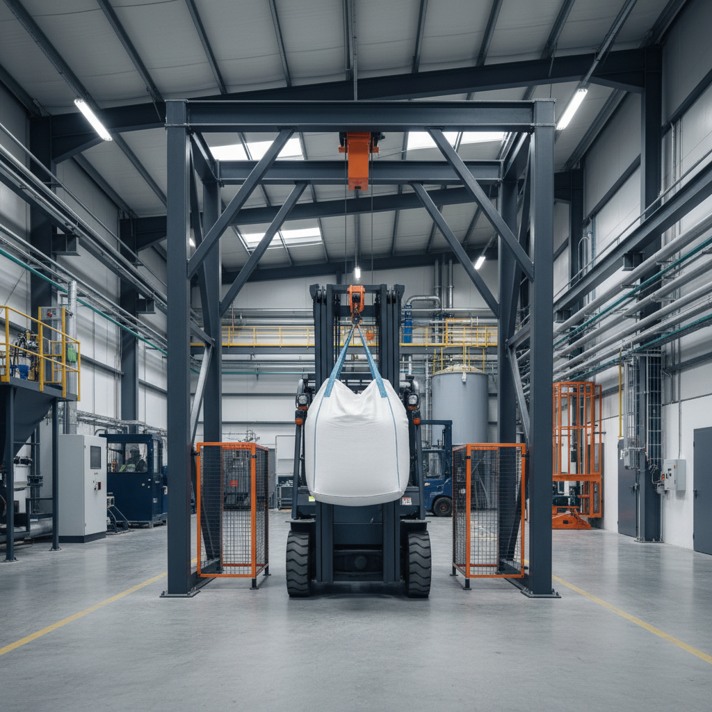 An open cantilever half-frame unloader arranged for forklift loading from the front